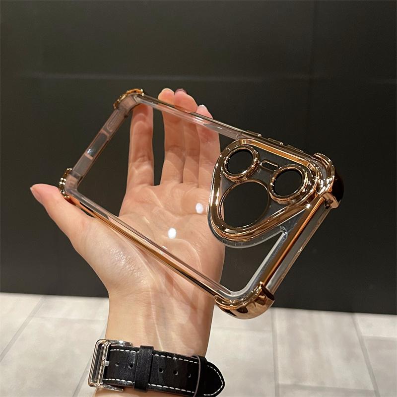 [Four-corner airbag] Huawei pura11 mobile phone case pura11pro new pro + anti-drop electroplating 11ultra