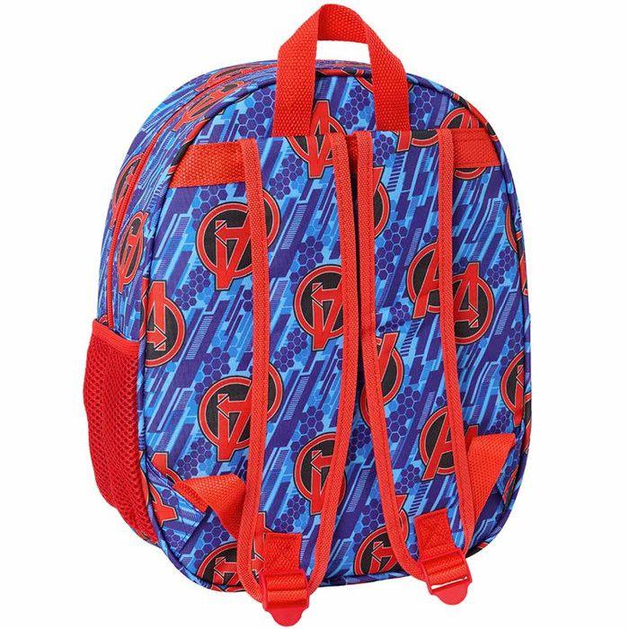 Sac à dos Avengers Marvel 3D 33 CM Maternelle