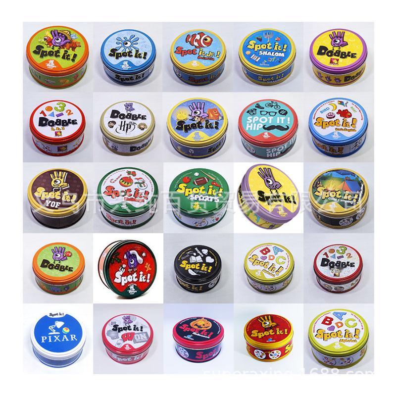 Cross-Border Hot-Selling Dobble English Tabletop Game Cards - Large Quantity & Free Shipping