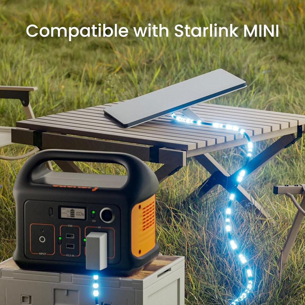 Starlink Cable for Mini Power Charging, Replacement Power Cable for Starlink Mini Starlink Cable for Mini Power DC Male To Male