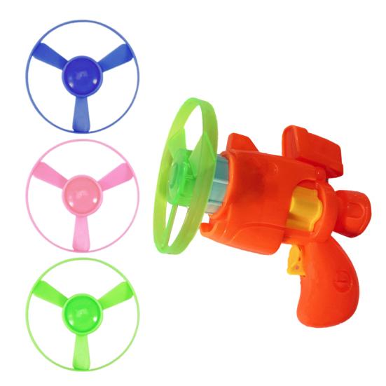 

Glowing Bamboo Dragonfly Cat Disc Launcher Set Interactive LED Flying Disc оранжевый