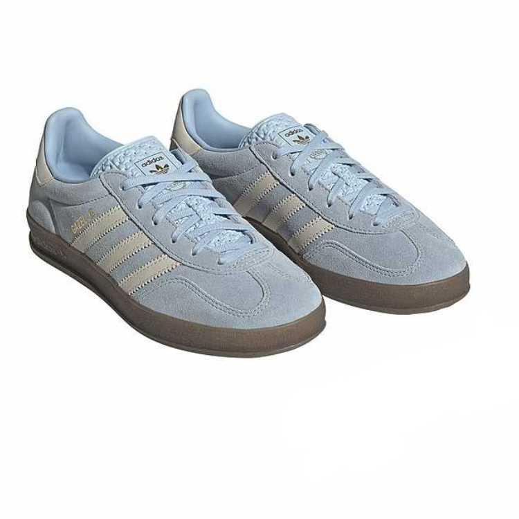 Adidas Gazelle Indoor Clear Sky Gum Damen Sneaker Blau Off-White JI2717