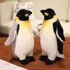 Cute  Chubby Polar Penguin Plush Toy Stuffed Fullfil Soft Real Life Animal Doll Home Decoration Birthday Gifts Emperor Penguin