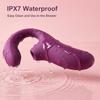 Clitoral Sucking Vibrator for Women, 2-in-1 G Spot Sucker & Dildo Vibrators with 10 Suctions & Vibrations, Waterproof Flexible Finger Anal Nipple