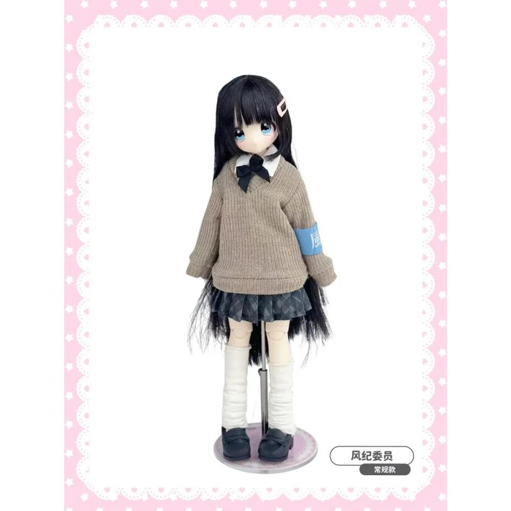 Authen1/6 Bjd Scatola Cieca Miralab Serie Non Toccare la Mia Frangia Bambola Articolata Mobile Set Trapianto Capelli in Gomma
