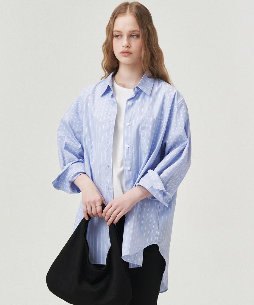 LOVLOV Over Fit Stripe Shirt