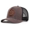 Men's Fashion Enjoy Life Hat Outdoor Sports Duck Tongue Hat Embroidered  Women's Baseball Sun Hat Mesh Cap Unisex