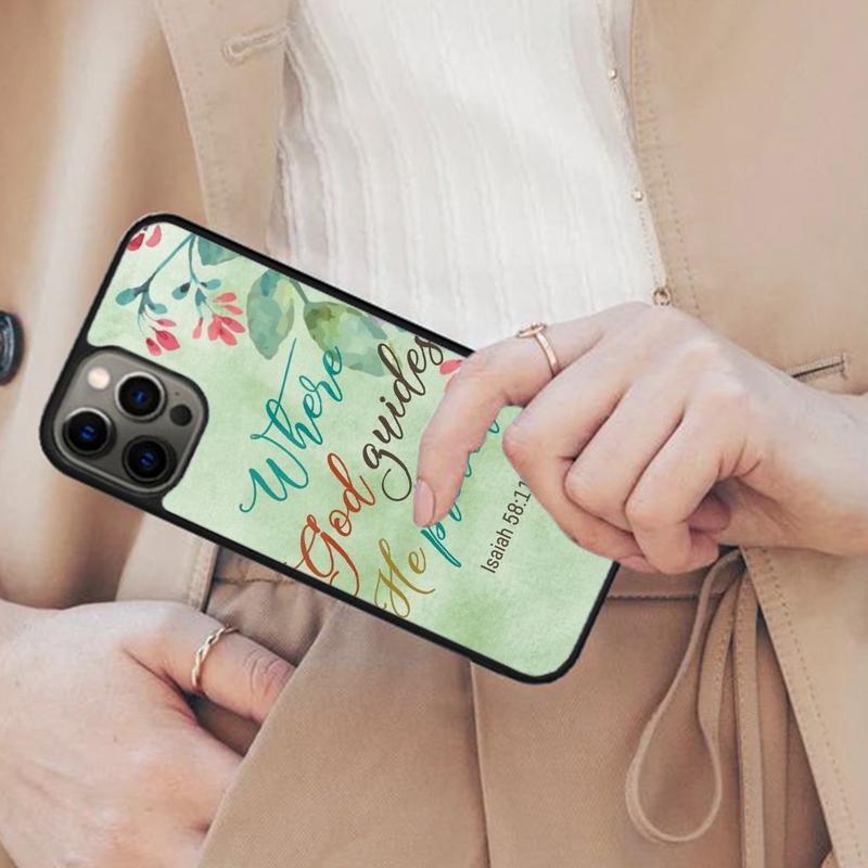 Christliche Schrift Magnetische Handyhülle Für APPLE iPhone 17 Air 16 14 13 12 Pro Max 15 Plus Kabelloses Laden Mit MagSafe Hülle