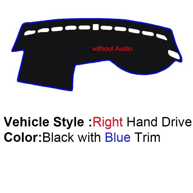 Car Dashboard Cover Non Slip Pad For Volvo XC60 2009 - 2017 Auto Center Car Dash Mat Sun Shade Pad Anti-UV Cushion 2016 2015