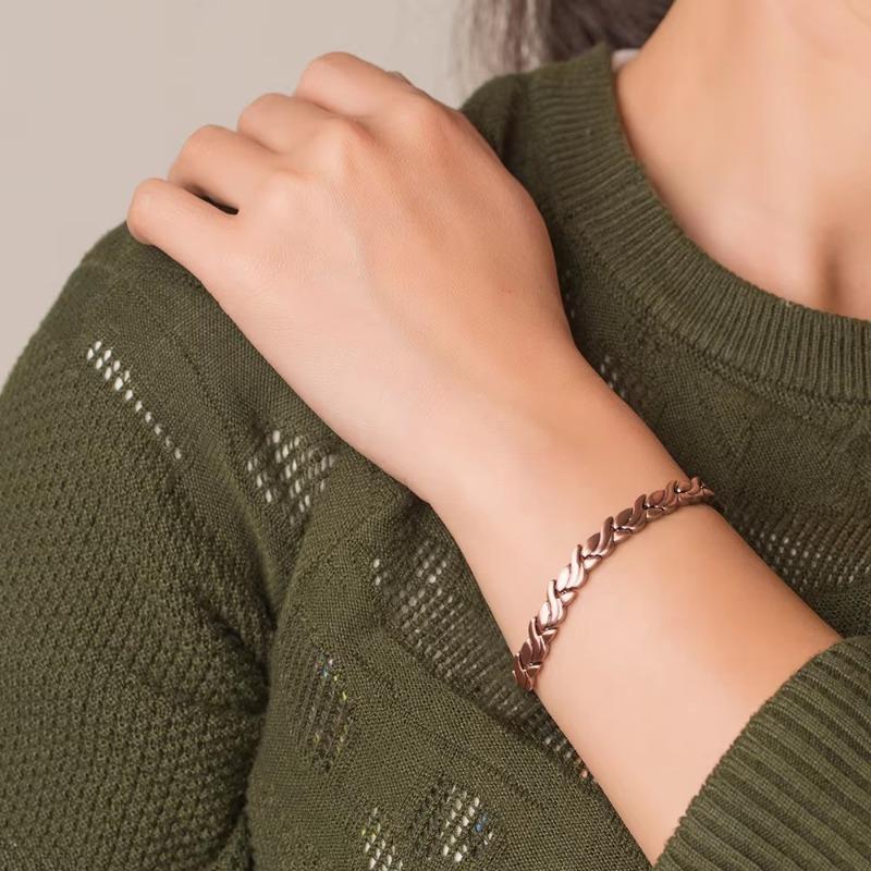 Bransoletki magnetyczne dla kobiet Vintage łańcuszek z rybami Zdrowotne energetyczne bransoletki magnetyczne dla kobiety biżuteria