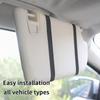 Car Sun Visor Makeup Mirror Led Touch Screen Adjustable Brightness Auto Interior Makeup Hd Mirror With Magnifying Glass