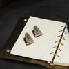 Stationary Paper Clips Vintage Writing Letter Clip Bronze Binder Clips  Beautiful Ornament