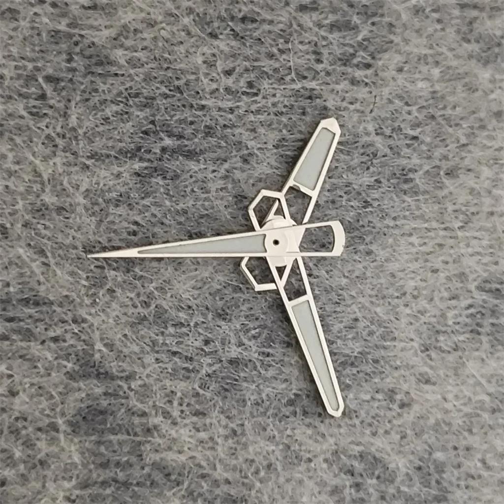 Silver/ Gold/ Rose Gold NH35 Hands Green Luminous Receiving Watch Modification Accessories for NH35A/NH36/4R/7S Movement