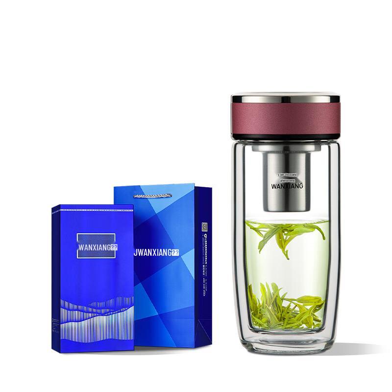 Vientiane Double-Layer Glass Tea Infuser Cup