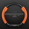 Car Steering Wheel Cover For Mercedes Benz A B C E S Class AMG GLA GLB GLC GLE CLA CLS SLC GLS GLK SLK Vito ML Pilot A45 C43 C63