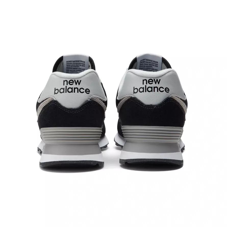 Men's Sneakers New Balance 574 Sports Shoes Black (ML574EVB)