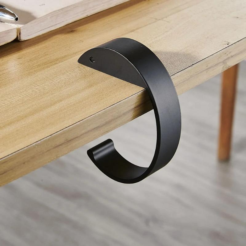 Customized School Bag Hook OEM ODM Office Desk Mobile Bag Hook Artifact Desk Side Table Portable Utility Hooks