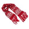 Unisex Scarf For Adults Christmas Thicken Scarf Warmth Cold Protection Long Women Autumn Winter Red 1Pcs