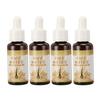 4pcs Rice Water Hair Growth Serum Reduce Split End Follicle Care Moisturizing Nourishing Hair Regrowth Serum 30ml