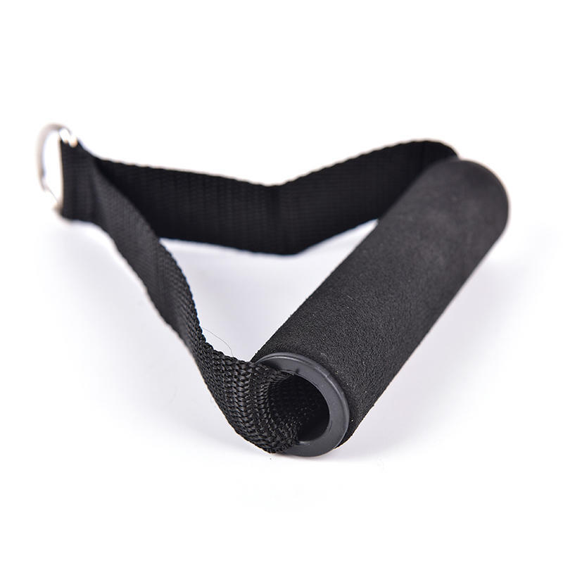 Tricep Rope Cable Gym Attachment Handle Bar Dip Station Resistance Exercise