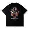 Dragon Ball Saiyan Tshirt Summer Loose Mens and Womens Short Sleeved Tshirt Wukong Beijita Tranx Trendy Top