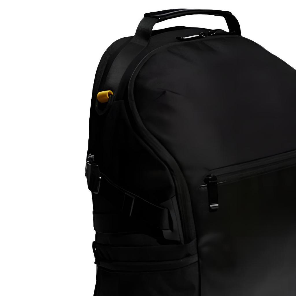 Adidas Leather With Polyester Backpack Regular Unisex Black H31350
