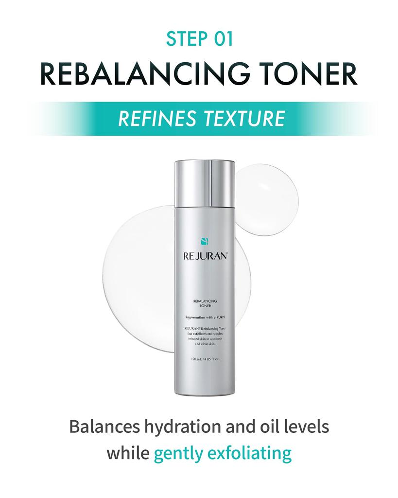 REJURAN Skincare Coffret Perfektní jako Obsahuje pro zářivý korejský kosmetický set [Oficiální] [Perfektní dárek] Set. dárek. c-PDRN pevný, kůže. 5-dílný