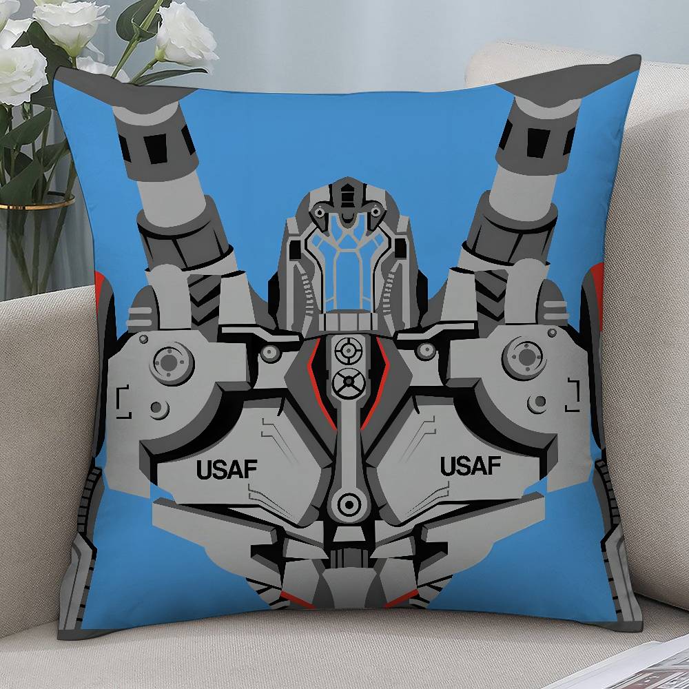Cool P-Pacific R-Rim Meka Pillow Case Short plush Double-sided Print Square Throw Pillow Covers Sofa Home Cushion Decor