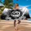 Brook-lyn Nets Art Beach Towel Microfiber Beach Towel, Lightweight and Quick-Dry, for Summer Travel, Swimming Pool Fan Birthday Gift