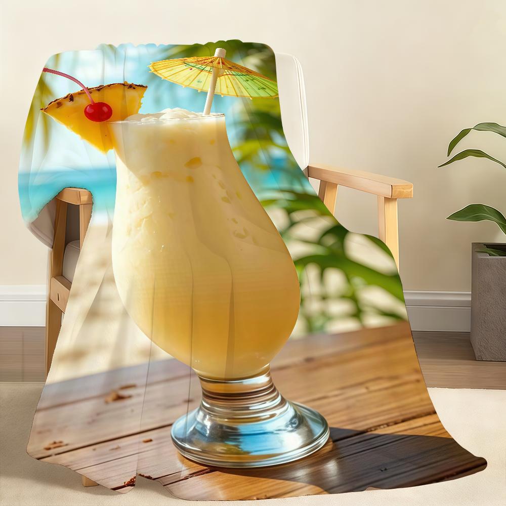 Summer Roostertail Blanket Soft Throw Blanket for Home Bedroom Bed Sofa Picnic Travel Office Rest Cover Blanket Gift