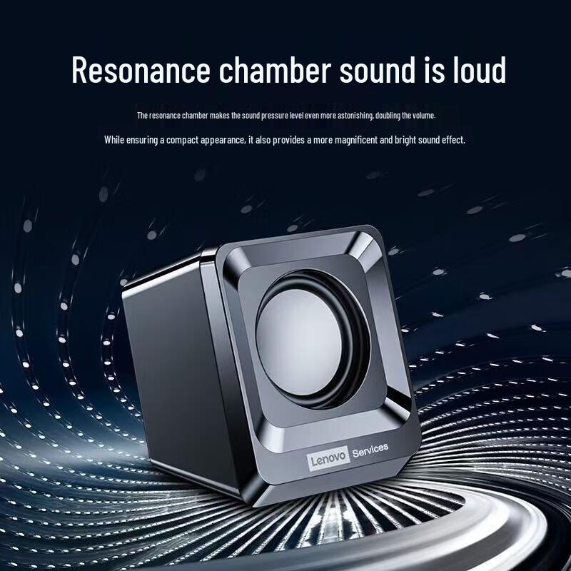 Lenovo Services A01 Bluetooth & Wired Desktop Speaker