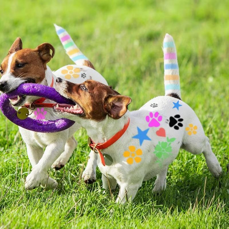 Spezieller Haarfärbestift für Haustiere, leicht zu reinigen, Einwegprodukt, ungiftig, leuchtend, auswaschbar, farbenfrohe Hundehaarfärbepaste, Tiermarker-Stift