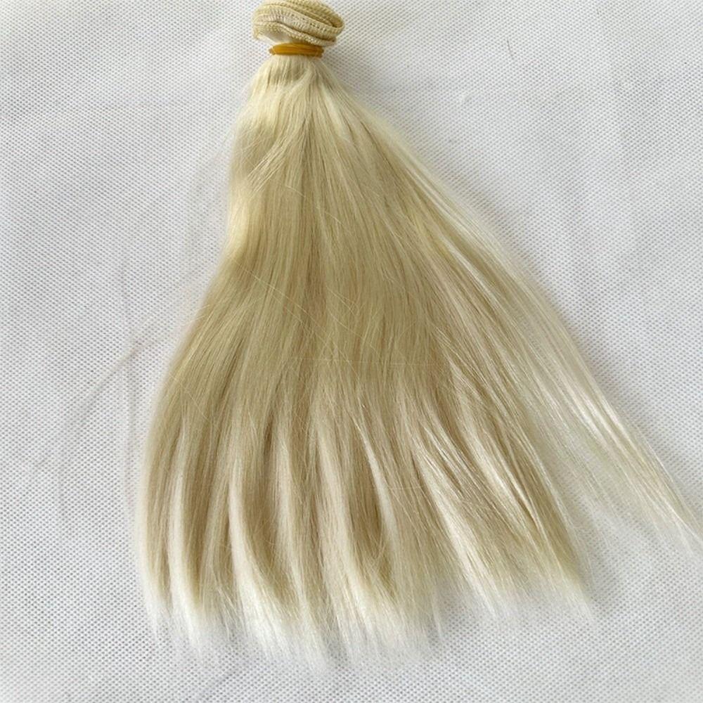 Milk Soft Silk Straight Doll Wig Doll Synthetic Hair Wig For 1/3 1/4 1/6 BJD Doll