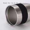 New Double-layer Vacuum Stainless Steel Thermos Cup Direct Drinking Coffee Cup with Lid Anti-scalding Water Cup Office Utility