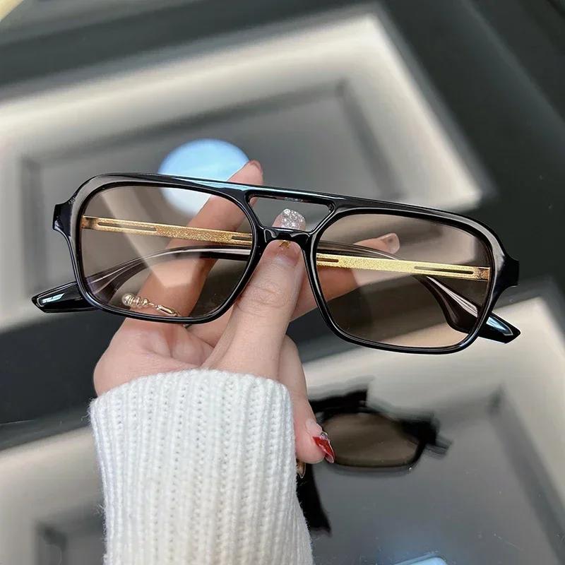 Retro Square Fashion Sunglasses Women Men Vintage Style Casual Trendy Small Female Male
