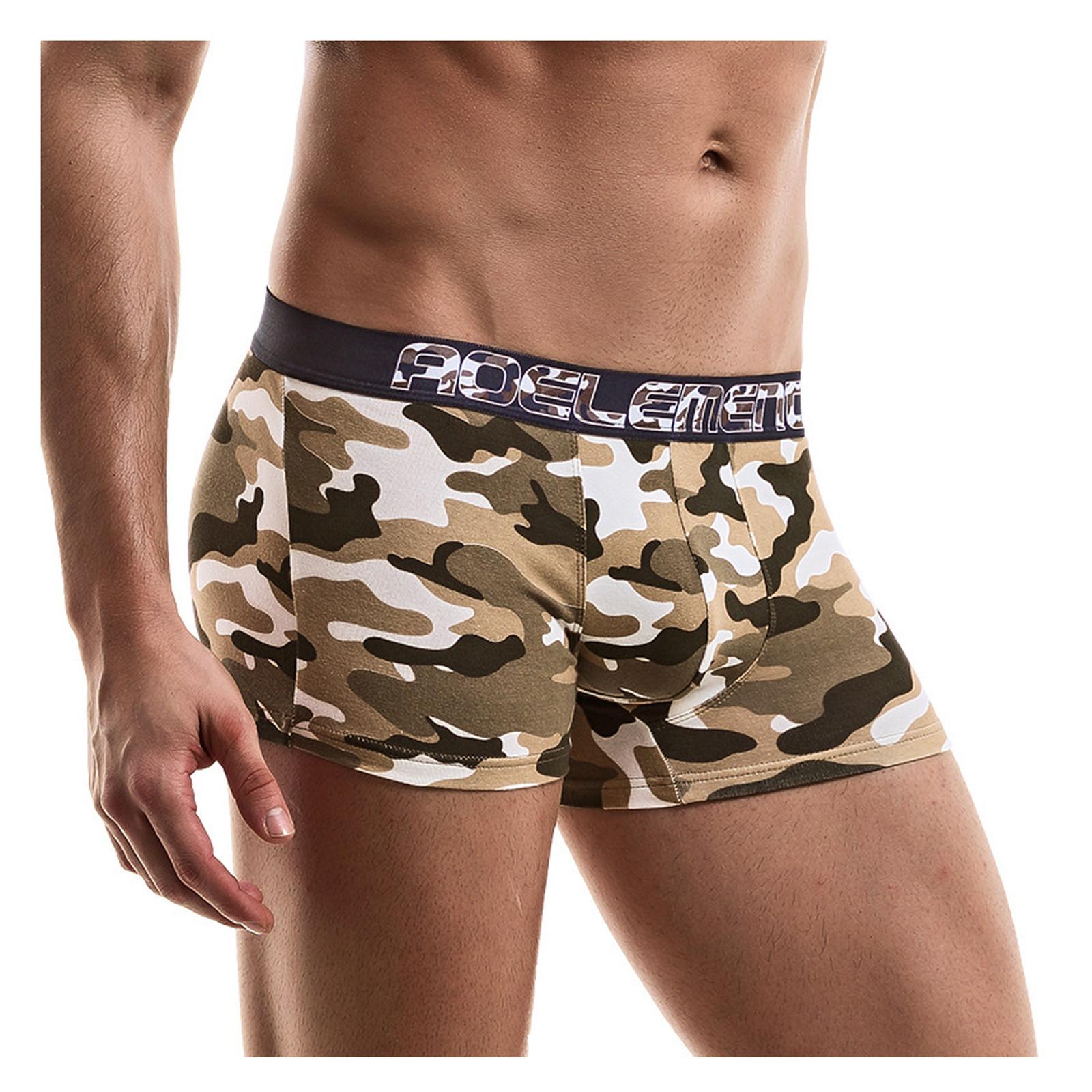 Мужские модные плоские брюки с принтом из ткани — фото 9