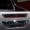 For Toyota Hilux 2015-2021 Real Carbon Fiber Rear Car Tailgate Brake Light Trim