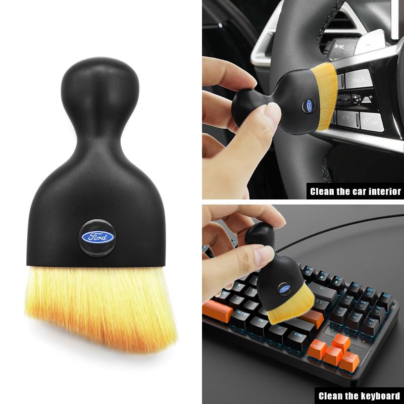 Car Wash Microfiber Towel Car Dust Brush Cleaning Brush For Ford Mustang Focus3 2 Transit Ecosport Edge Fiesta Car Cleaning Tool