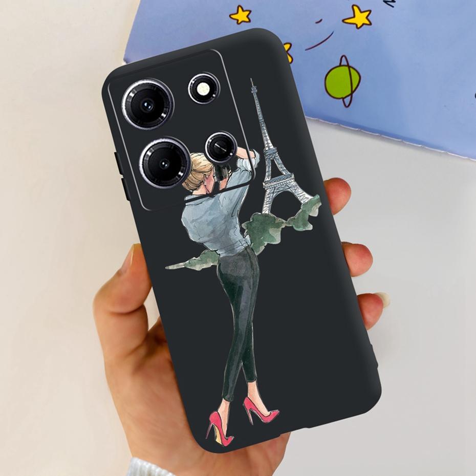 Fashion Butterfly Phone Case For Infinix Note 30i Note30 Pro 2023 Soft Silicone TPU Back Cover For Infinix Note 30 Pro Note30i