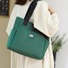 Ladies Tote Bags Nylon Female Hand Bag Multi-Pockets Large Capacity Casual Fashion Portable Simple Elegant for Weekend Vacation