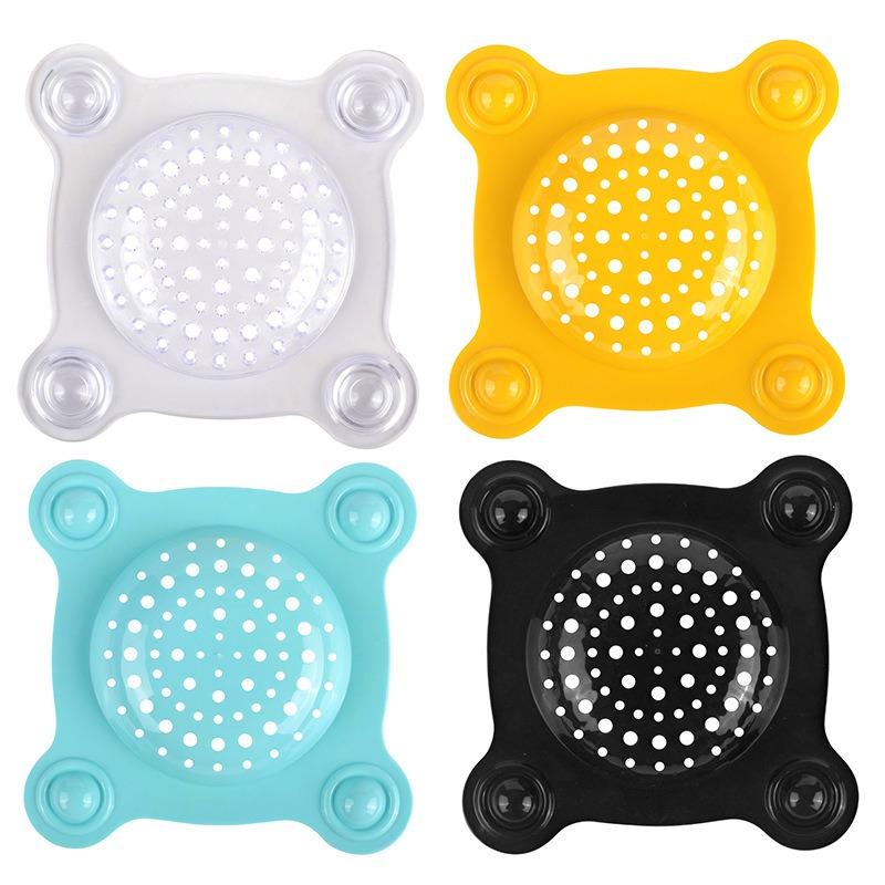 Press The Floor To Leak Water, Drain The Sewer, Prevent Insects and Deodorize The Floor Drain Cover, The Toilet Silicone Washbasin Sucker.