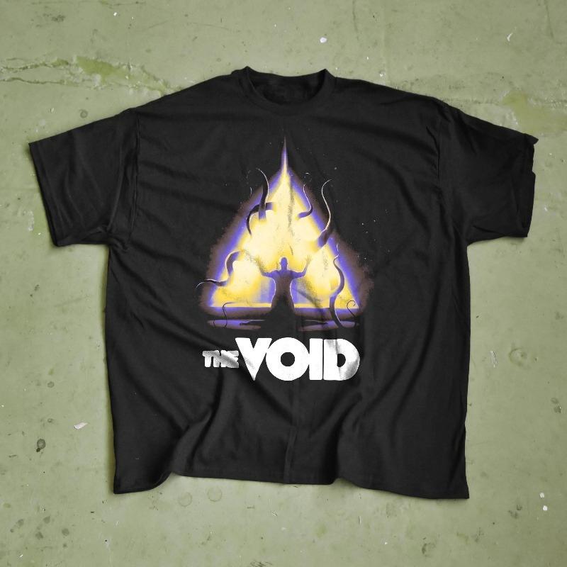 

The Void TShirt Lovecraft Horror Cult Movie Tee Summer unisex Loose and Breathable cotton Tshirt Top S