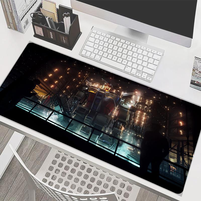 

Mouse Pad Mechanical Warrior RX-78-2 G-gundam Large Game Keyboard Desk Mouse Mat Carpet Laptop Rubber Gaming PC Mousepad 30x60x0.2cm