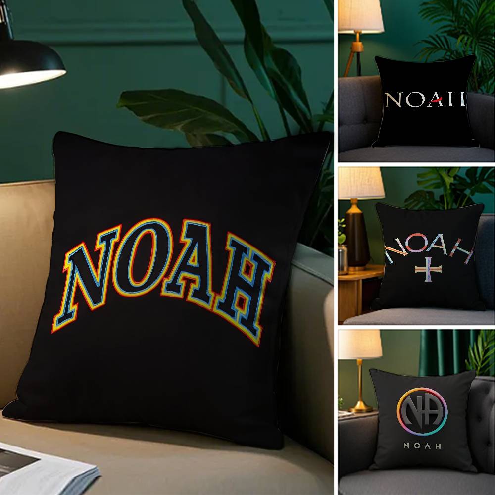 Fashionable Traditional Design Style-NOAH Pillow Case Comfort Sofa Bed Silky Elegant Invisible Zipper Decorative Cushion Cover