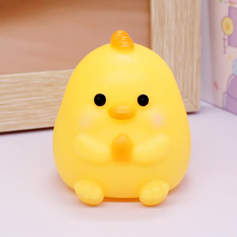2023 Cartoon Cute Rabbit Night Light: Cordless LED Bedside Ornament for Kids