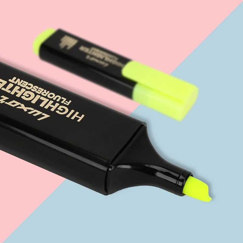 

Luxor Fluorescent Highlighter |Pack Of 10 |Yellow Colour 101 жёлтый