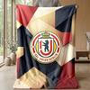 Coperta in pile di flanella morbida FC Union Berlin Leggera Accogliente Calda Coperta da lancio per divano letto Decorazione per la casa