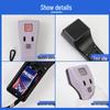 Portable 28MJ Purple Handheld Fabric Metal Detector for Broken Needles In Clothing