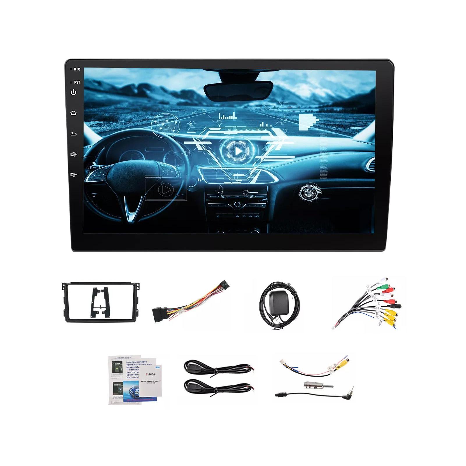 Black Revolutionary Car Steering Wheel Control TPMS For Car Radio Handsfree File Manager 1+32g