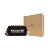 Coach Kia 23 Zipper Closure Detachable Shoulder Strap Natural Pebble Leather Camera Bag Women Shoulder Bag Black CE735-B4M2
